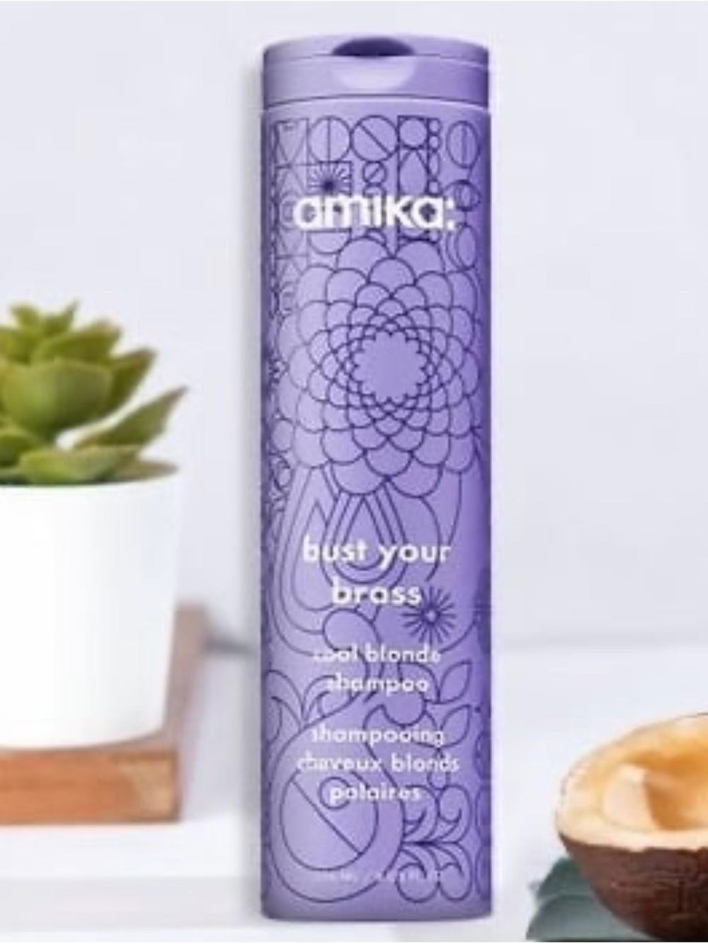 amika Bust Your Brass Cool Blonde Shampoo